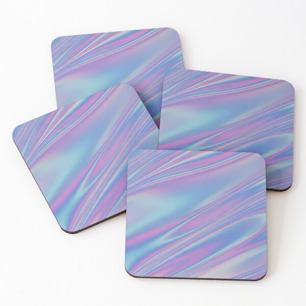 Item preview, A captivating abstract background features iridescent waves of pastel pink, blue, and purple, evoking a fluid, dreamlike quality designed and sold by homydesign.