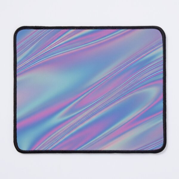 Item preview, A captivating abstract background features iridescent waves of pastel pink, blue, and purple, evoking a fluid, dreamlike quality designed and sold by homydesign.