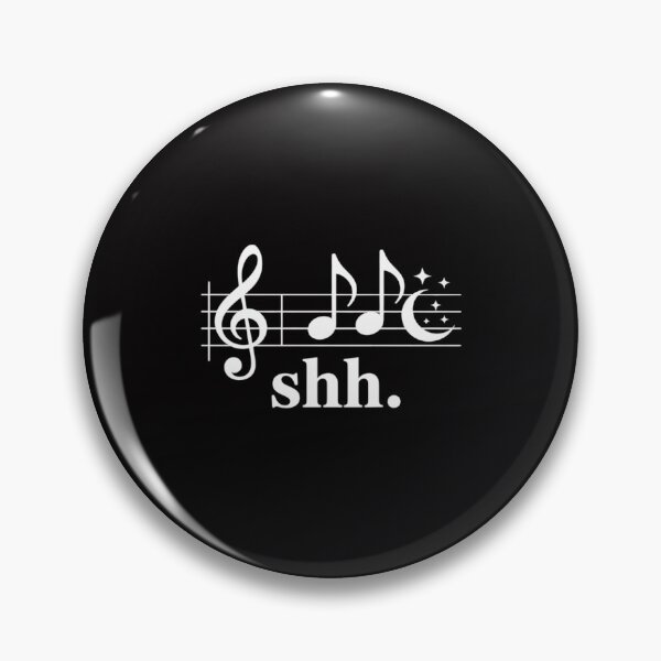 Artikelvorschau, Musik Shh Viertelpause und Fermate entworfen und verkauft von Viepenny.