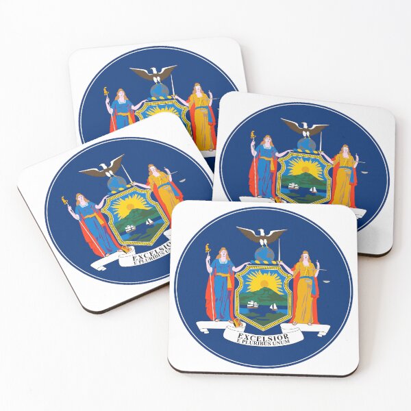Item preview, New York Circle Flag, New York Flag Icon designed and sold by NTGUILTY.
