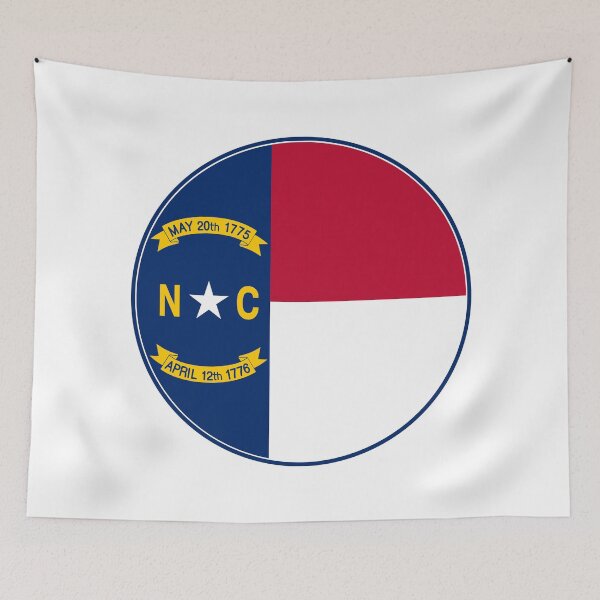 Item preview, North Carolina Circle Flag, North Carolina Flag Icon designed and sold by NTGUILTY.