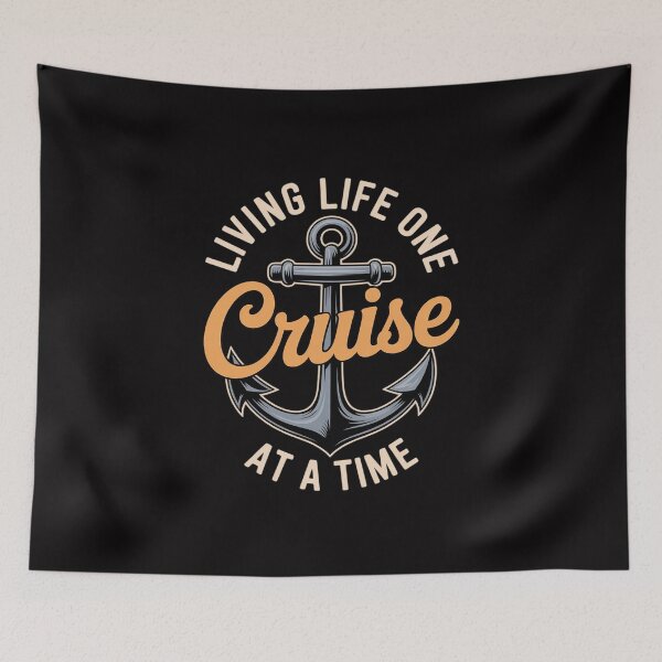 Item preview, Living Life One Cruise At A Time Cruising Ship Cute designed and sold by Viepenny.
