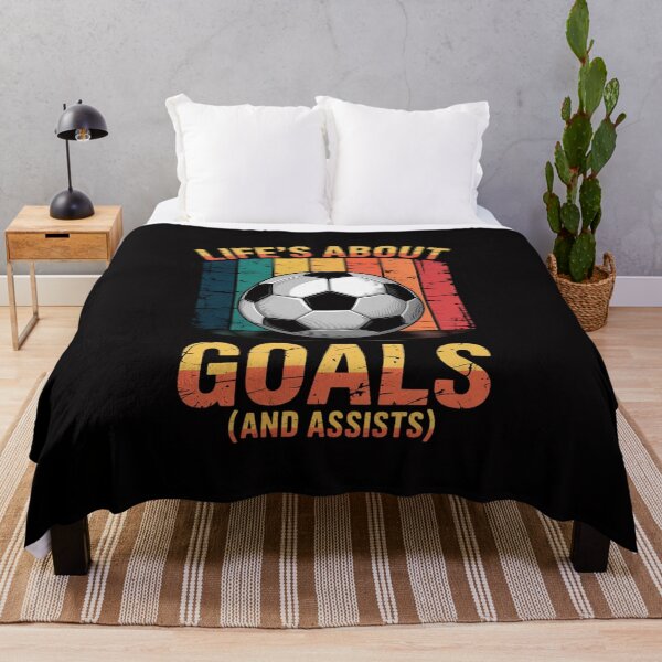 Item preview, Life's About Goals and Assists Soccer designed and sold by Viepenny.