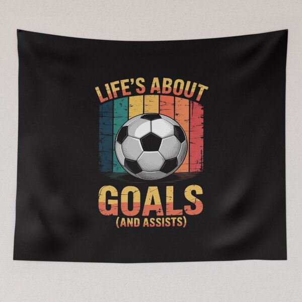 Item preview, Life's About Goals and Assists Soccer designed and sold by Viepenny.