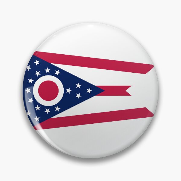 Item preview, Ohio Circle Flag, Ohio Flag Icon designed and sold by NTGUILTY.