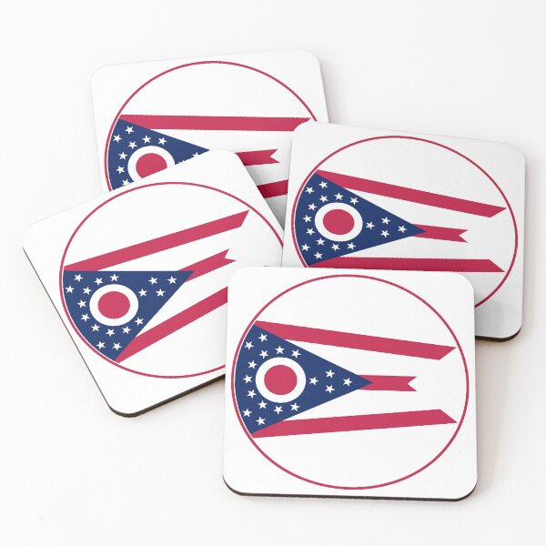 Item preview, Ohio Circle Flag, Ohio Flag Icon designed and sold by NTGUILTY.