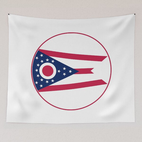 Item preview, Ohio Circle Flag, Ohio Flag Icon designed and sold by NTGUILTY.