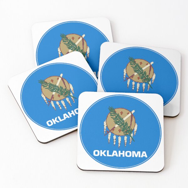 Item preview, Oklahoma Circle Flag, Oklahoma Flag Icon designed and sold by NTGUILTY.