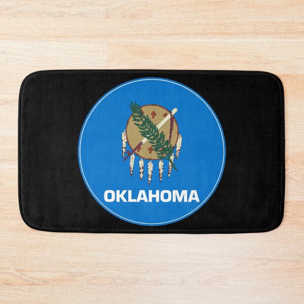 Item preview, Oklahoma Circle Flag, Oklahoma Flag Icon designed and sold by NTGUILTY.