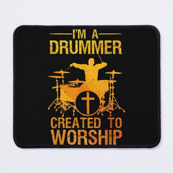 Item preview, Funny Christian Drummer Art Drum Player designed and sold by Pronce987.