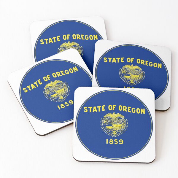 Item preview, Oregon Circle Flag, Oregon Flag Icon designed and sold by NTGUILTY.
