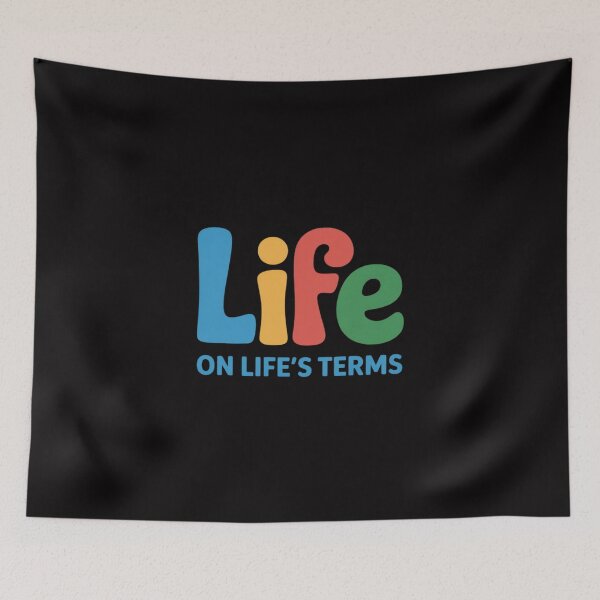 Item preview, Life On Life's Terms Sobriety Recovery AA NA Gift designed and sold by Viepenny.