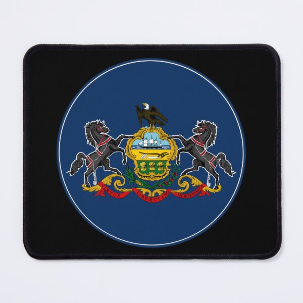 Item preview, Pennsylvania Circle Flag, Pennsylvania Flag Icon designed and sold by NTGUILTY.