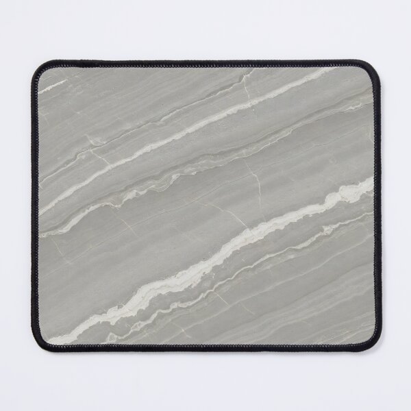 Item preview, Smooth gray stone slab with diagonal white and darker gray striations across the surface designed and sold by homydesign.
