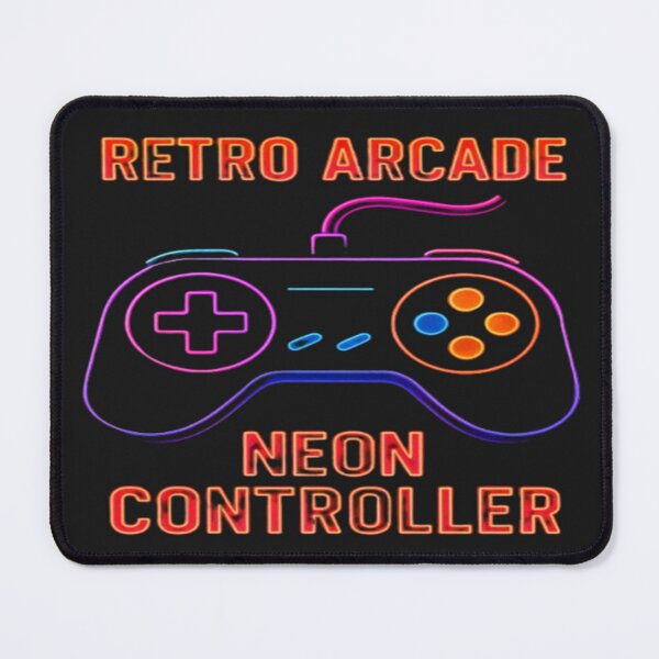 Item preview, Retro Arcade Neon Controller – Vibrant Gaming Art for Gamers designed and sold by FernandsOficial.