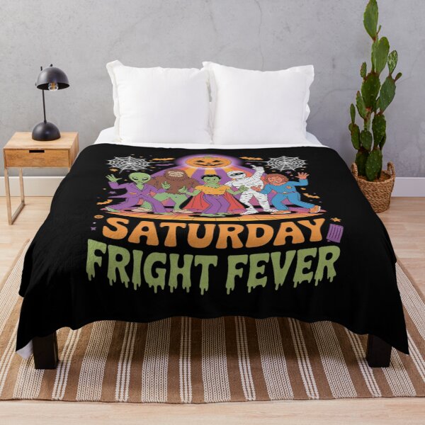 Item preview, Saturday Fright Fever - Pumpkin Disco Ball Halloween Monster designed and sold by ShelFisher.