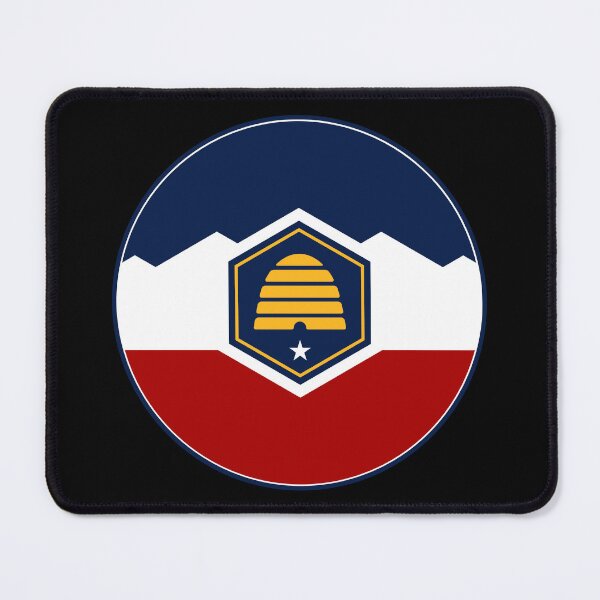Item preview, Utah Circle Flag, Utah Flag Icon designed and sold by NTGUILTY.