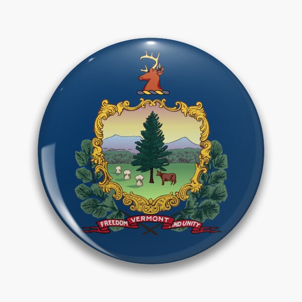 Artikelvorschau, Vermont-Kreisflagge, Vermont-Flaggensymbol entworfen und verkauft von NTGUILTY.