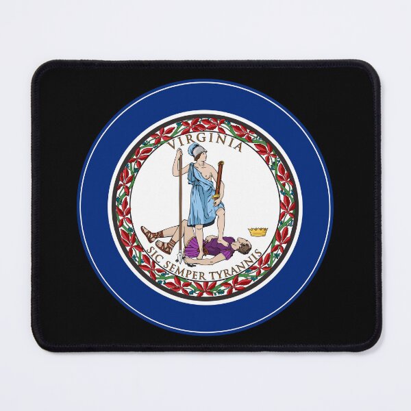 Item preview, Virginia Circle Flag, Virginia Flag Icon designed and sold by NTGUILTY.
