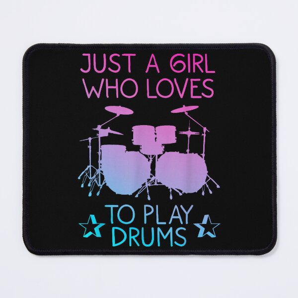 Item preview, Funny Drummer Art for Girls and Women Drum Set designed and sold by Pronce987.