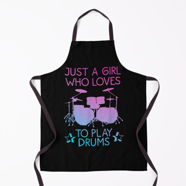 Item preview, Funny Drummer Art for Girls and Women Drum Set designed and sold by Pronce987.