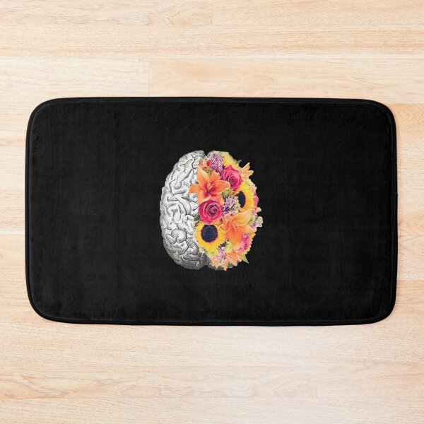 Item preview, Floral Mental Health Brain designed and sold by AprilClark23.