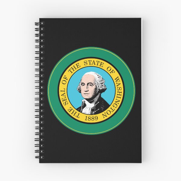 Item preview, Washington Circle Flag, Washington Flag Icon designed and sold by NTGUILTY.