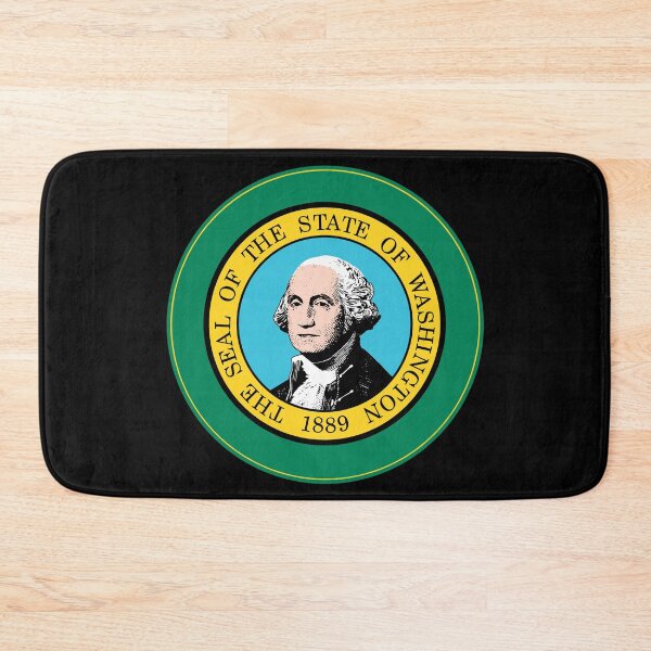 Item preview, Washington Circle Flag, Washington Flag Icon designed and sold by NTGUILTY.