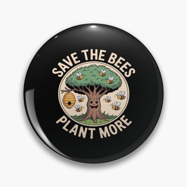 Item preview, Save the Bees, Plant More Trees Eco Chalk designed and sold by ShelFisher.