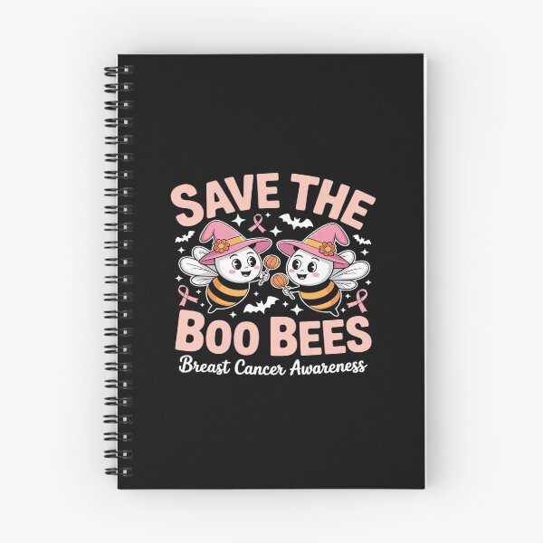 Item preview, Save The Boo Bees Funny Breast Cancer Awareness Halloween designed and sold by ShelFisher.