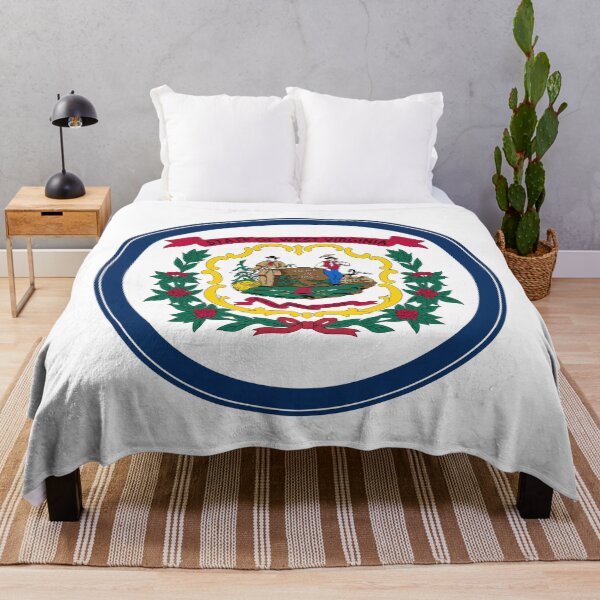 Item preview, West Virginia Circle Flag, West Virginia Flag Icon designed and sold by NTGUILTY.