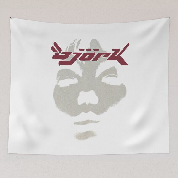 Item preview, Bjorks Homogenic Vintage Face (White) Graphic For Women Men designed and sold by CedricHo.