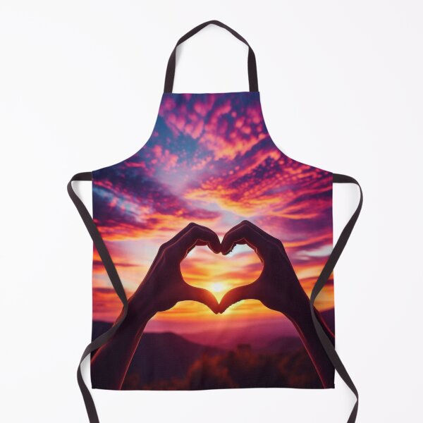 Item preview, Heart-Shaped Sunset Silhouette Infront Of Sunrise designed and sold by IrsathThaslima.