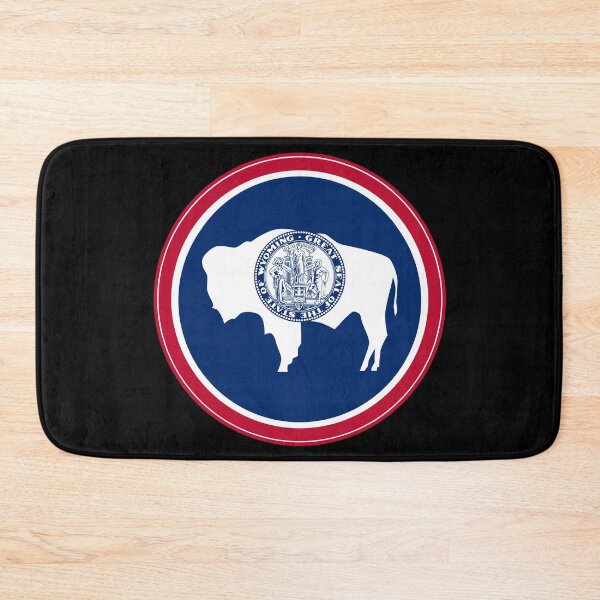 Item preview, Wyoming Circle Flag, Wyoming Flag Icon designed and sold by NTGUILTY.