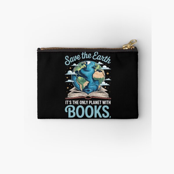 Item preview, Save The Earth Only Planet with Books Funny designed and sold by ShelFisher.