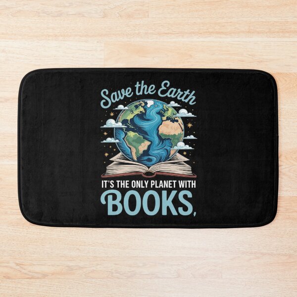 Item preview, Save The Earth Only Planet with Books Funny designed and sold by ShelFisher.