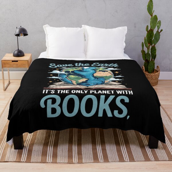 Item preview, Save The Earth Only Planet with Books Funny designed and sold by ShelFisher.