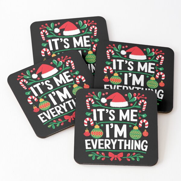 Item preview, Its Me I'm Everything Santa Hat Matching Couple Christmas designed and sold by jakaun.