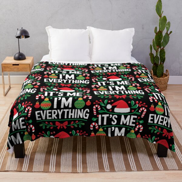 Item preview, Its Me I'm Everything Santa Hat Matching Couple Christmas designed and sold by jakaun.