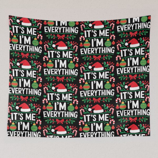 Item preview, Its Me I'm Everything Santa Hat Matching Couple Christmas designed and sold by jakaun.