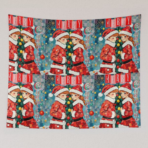 Item preview, Lovers wish you a Merry Christmas! designed and sold by Natalia-Vlad.