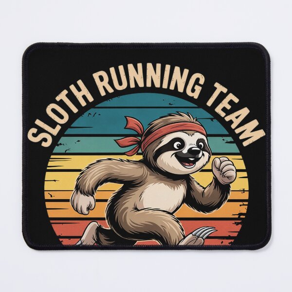 Item preview, Sloth Running Team We'll Get There Jogger Cardio Sports designed and sold by EntroRhim.