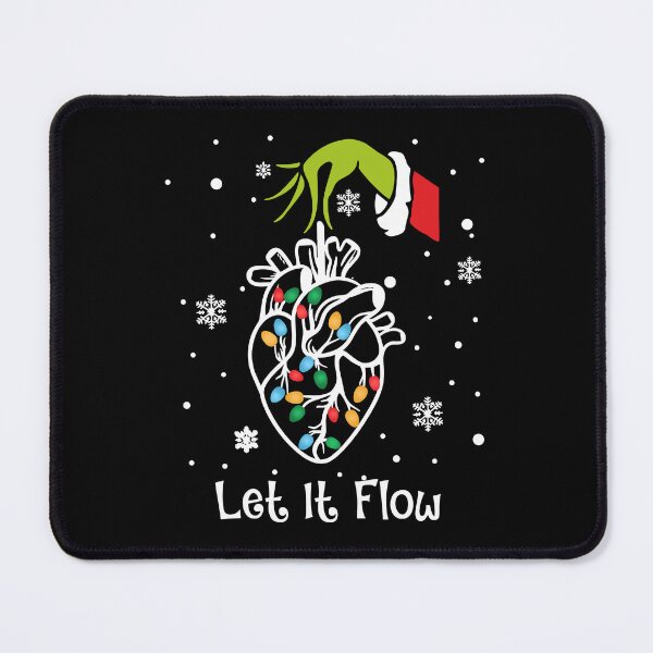 Item preview, Cardiac Christmas Let It Flow Anatomy Heart Christmas Lights Nurse designed and sold by jakaun.