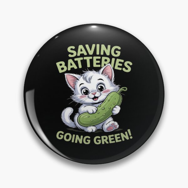 Item preview, Saving Batteries Going Green designed and sold by ShelFisher.