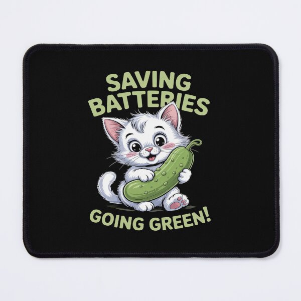 Item preview, Saving Batteries Going Green designed and sold by ShelFisher.
