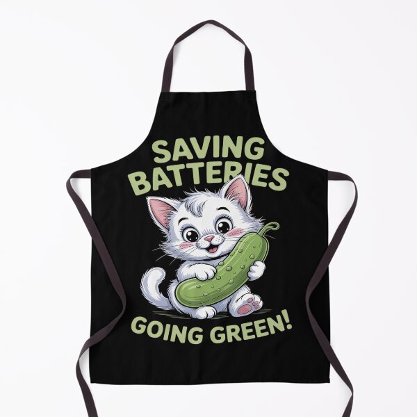 Item preview, Saving Batteries Going Green designed and sold by ShelFisher.