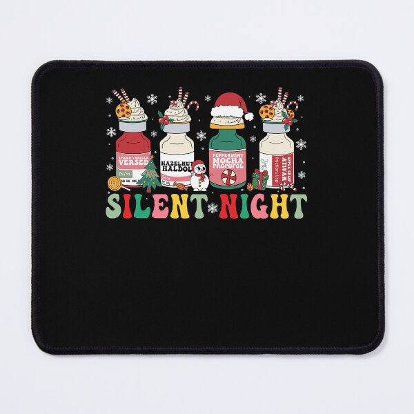 Item preview, Silent Night ICU Nurse Merry Christmas Propofol Intensive Care Unit designed and sold by jakaun.