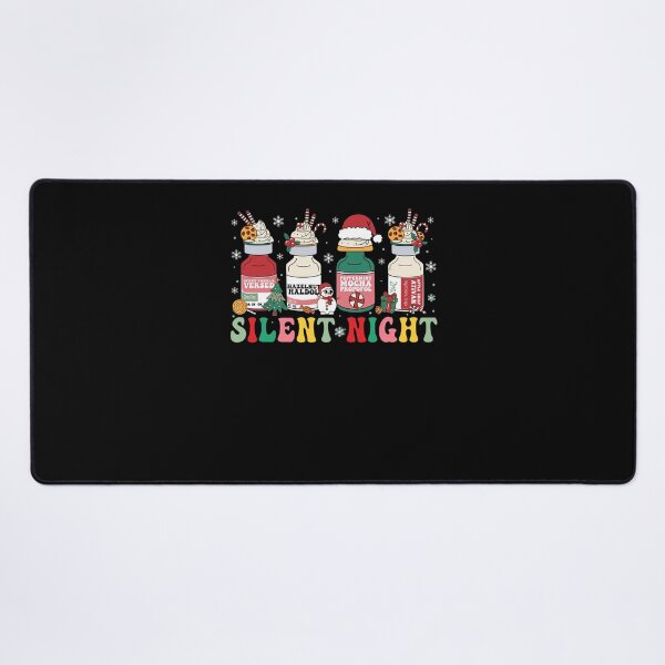 Item preview, Silent Night ICU Nurse Merry Christmas Propofol Intensive Care Unit designed and sold by jakaun.