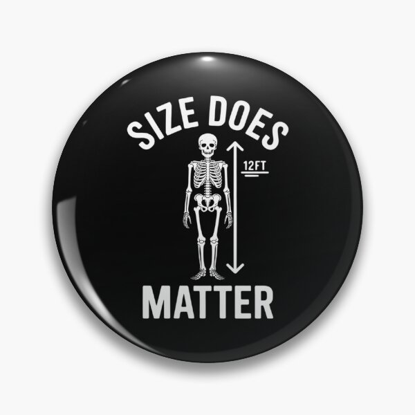 Item preview, Size Does Matter Halloween 12 Foot Skeleton designed and sold by EntroRhim.