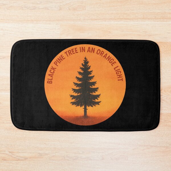 Item preview, Black Pine Tree in an Orange Light (Sylvia Plath Poem) designed and sold by Jennifer Chiera.